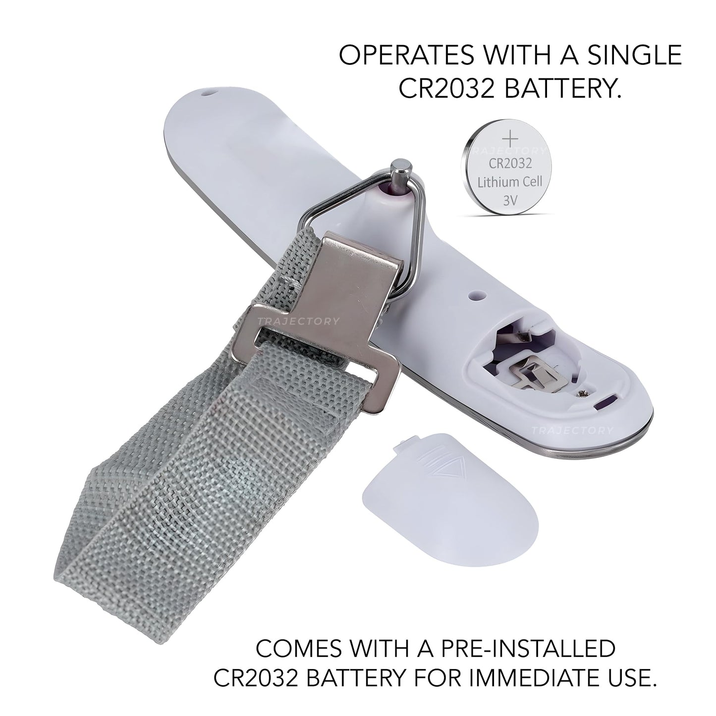 Trajectory Digital Luggage Scale with LCD Display Capable Up To 50 Kg - Precision Weighing for Bags in Airport Baggage Check-in, Travel, Flights, Home, and Grocery Shopping A1 Silver