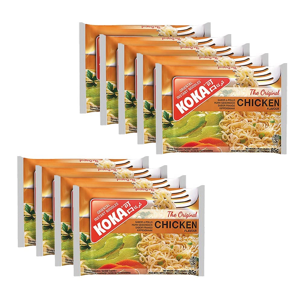 40x Koka Oriental Instant Noodles - The Original Chicken Flavour - Pack of 40