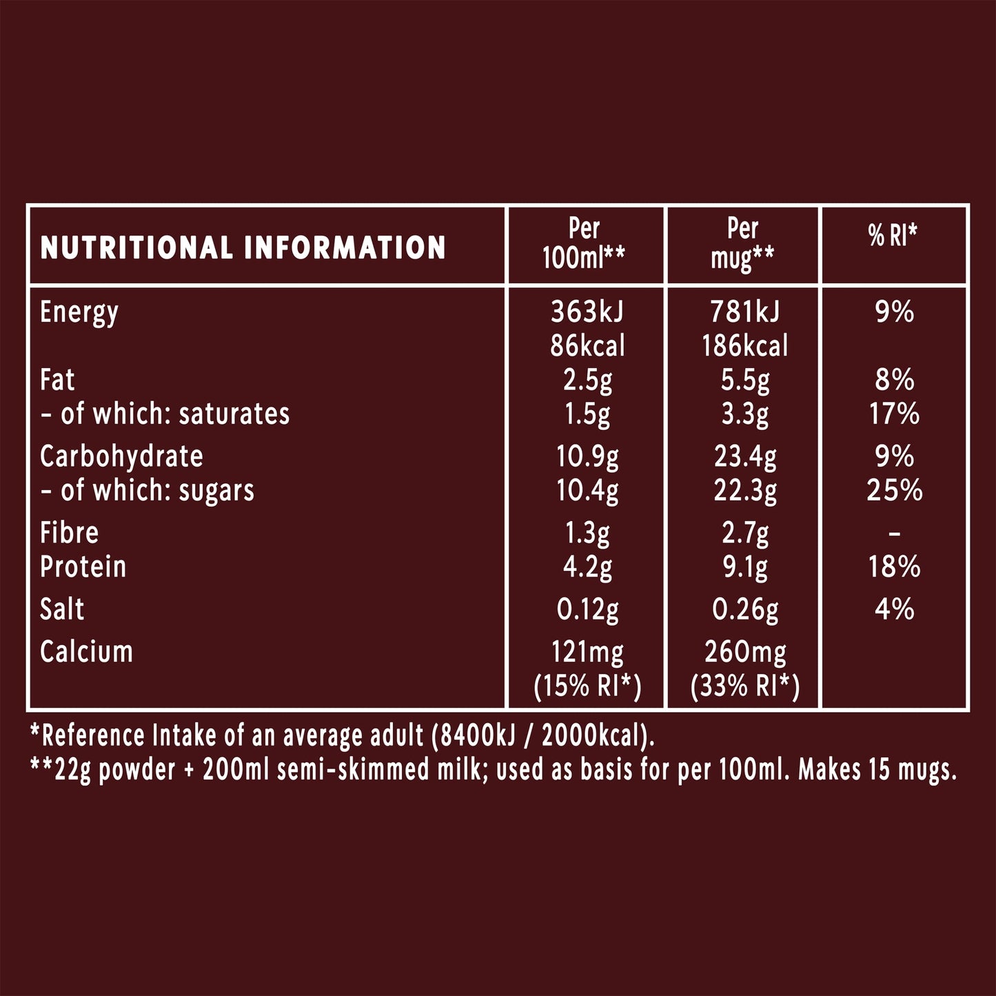 Starbucks Signature Chocolate 42% Velvety &Smooth Cocoa Powder TIN 330G