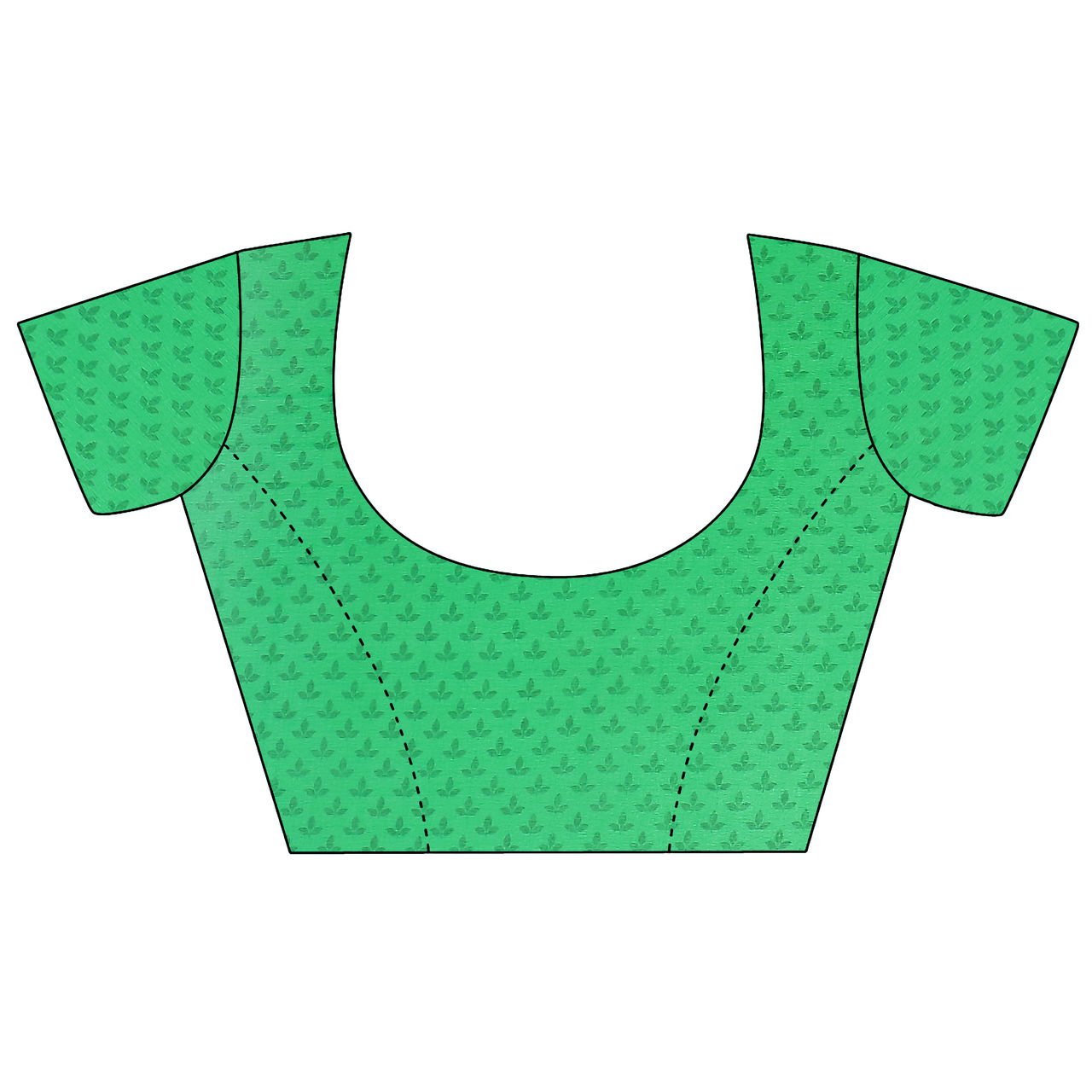 Anand Sarees Women's Georgette Saree With Blouse Piece (1164_4_green_free Size_green)