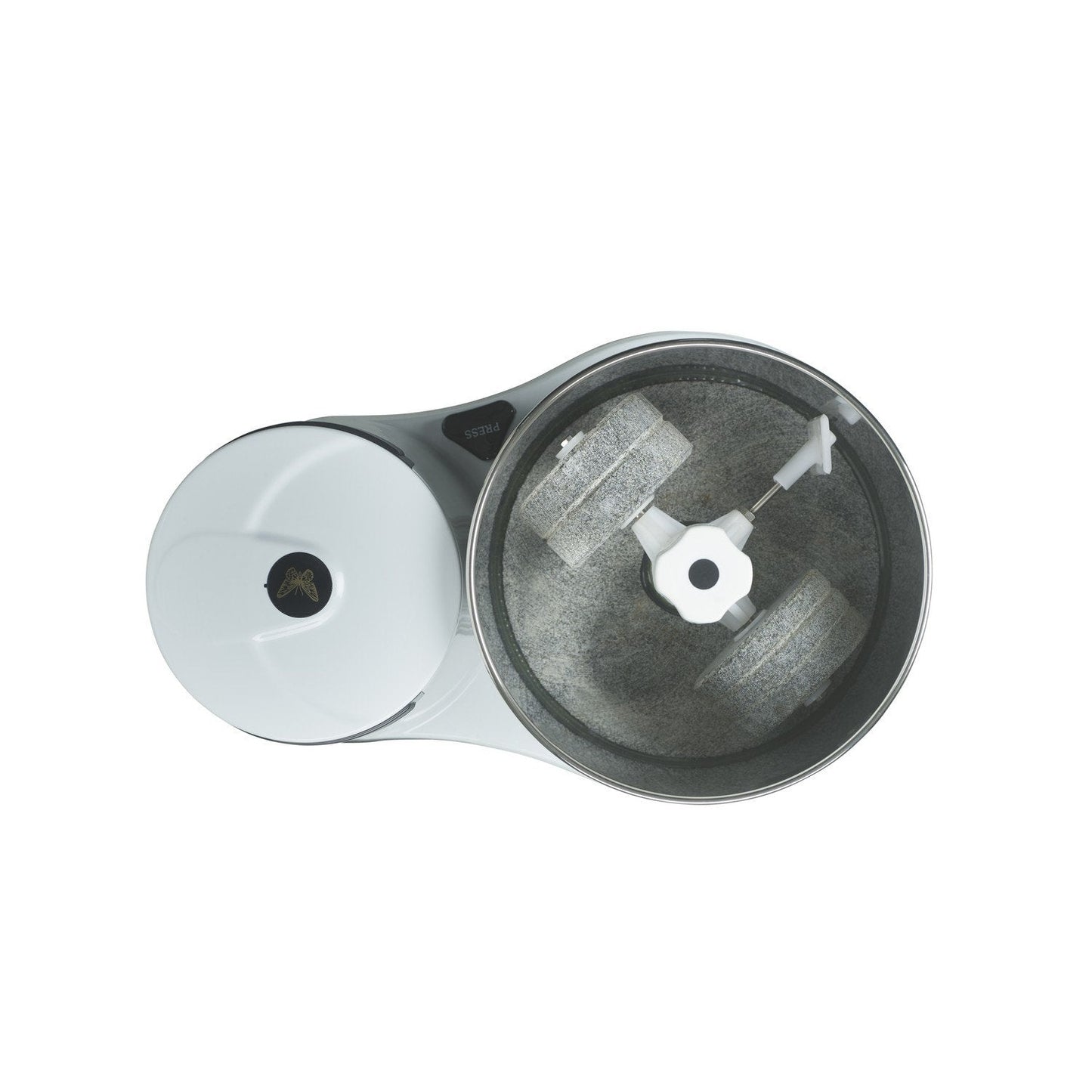 Butterfly Smart 2 Litres Table-Top Wet Grinder|150 Watts|Shockproof ABS Body| Coconut Scrapper Attachment|2 stones with 4-Way Grinding| Stainless Steel Drum | 2 Years Manufacturer's Warranty | White