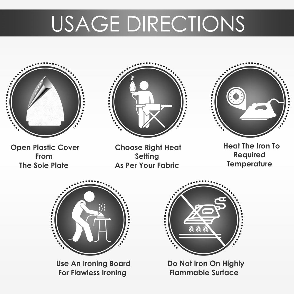 Bajaj Majesty DX 1000W Mixer Grinder and Dry Iron - White