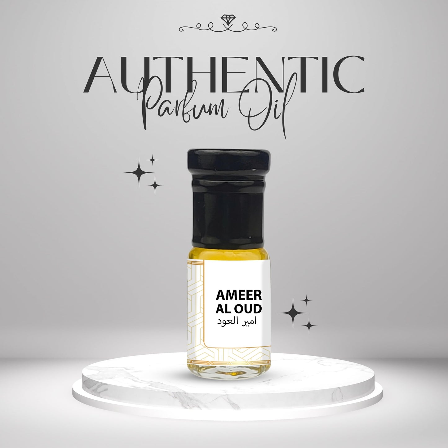 Authentic Ameer Al Oud Attar | 100% concentrated oil | Alcohol Free | Handcrafted with Ancient Technique | 24hr+ lasting Fragrance | For both men & women