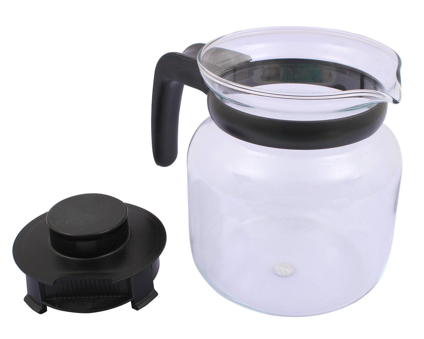 Borosil Glass Carafe with Strainer, 1 Litre, Transparent