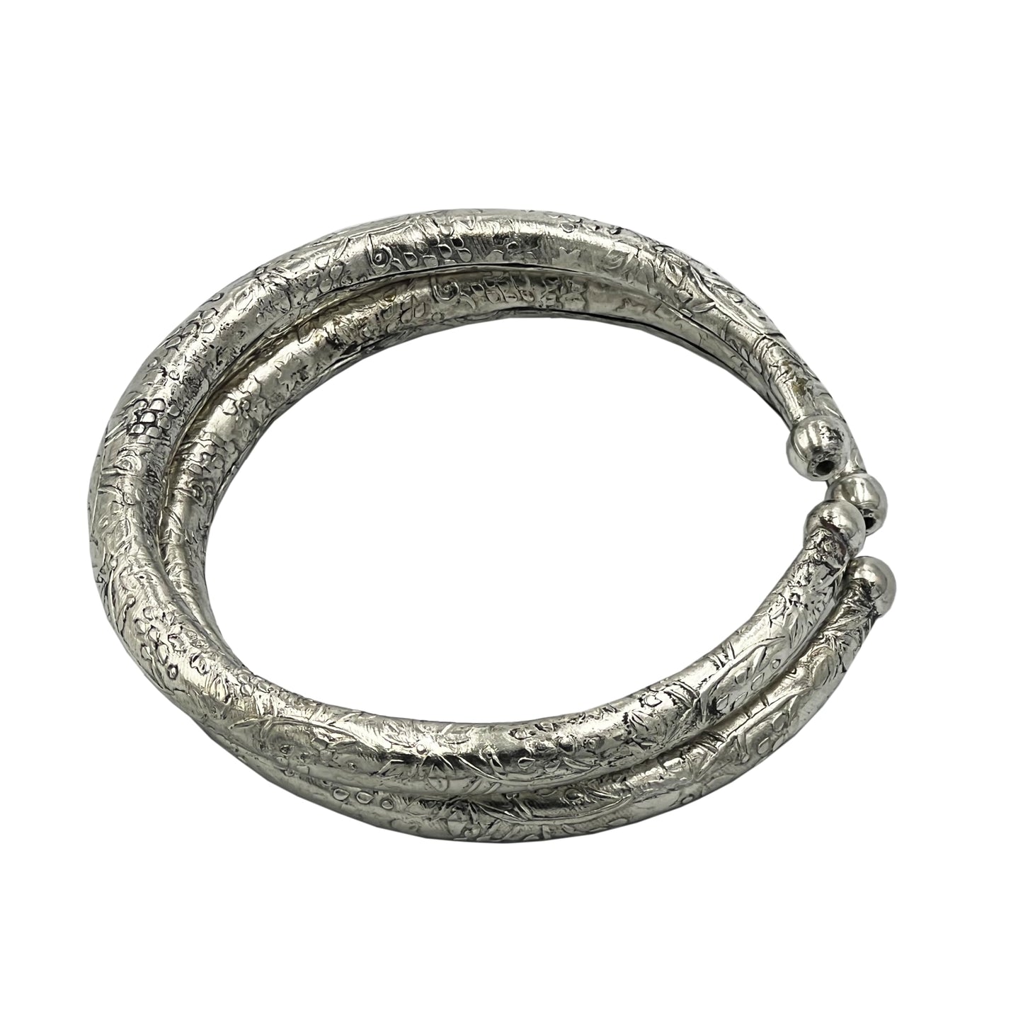 THE STYLE COURTYARD Oxidized Toe Kada/Anklet Kada/Leg Kada Traditional Rajasthani Jewelry, Kada Payal For Women