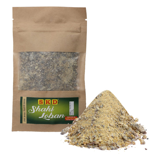 S K D Pure Original Loban-100Gm |100% Pure Loban for Hawan, Pooja, Meditation & Spiritual Activities |Original Loban-100Gm X 1 Pc
