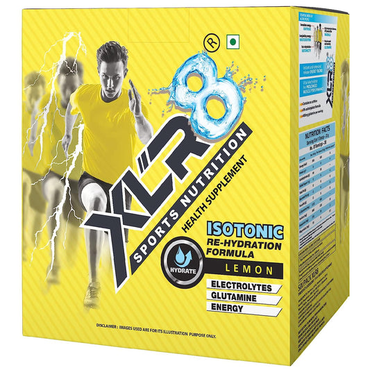 XLR8 Isotonic Re-Hydration Electrolyte Energy Drink - 1 Kg (Lemon )
