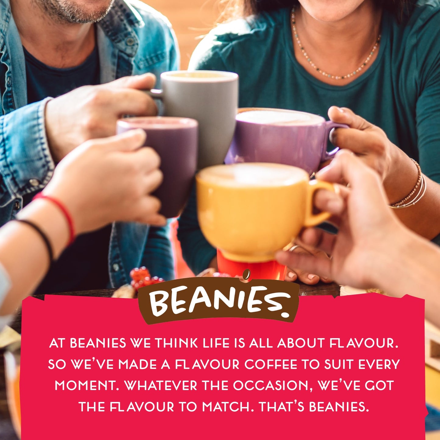 Beanies|Instant Flavoured Coffee |Nutty Hazelnut|Low Calorie, Sugar Free|50 g|Pack of 1