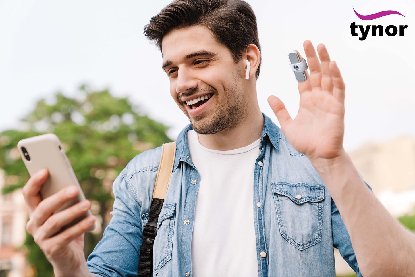 Tynor Mallet Finger Splint, with Comfortable Protective Support for Finger Injuries | Fractures, Sprains & Recovery, Lightweight Finger Splint for Men & Women | Universal Size (Silver, 1 Unit)