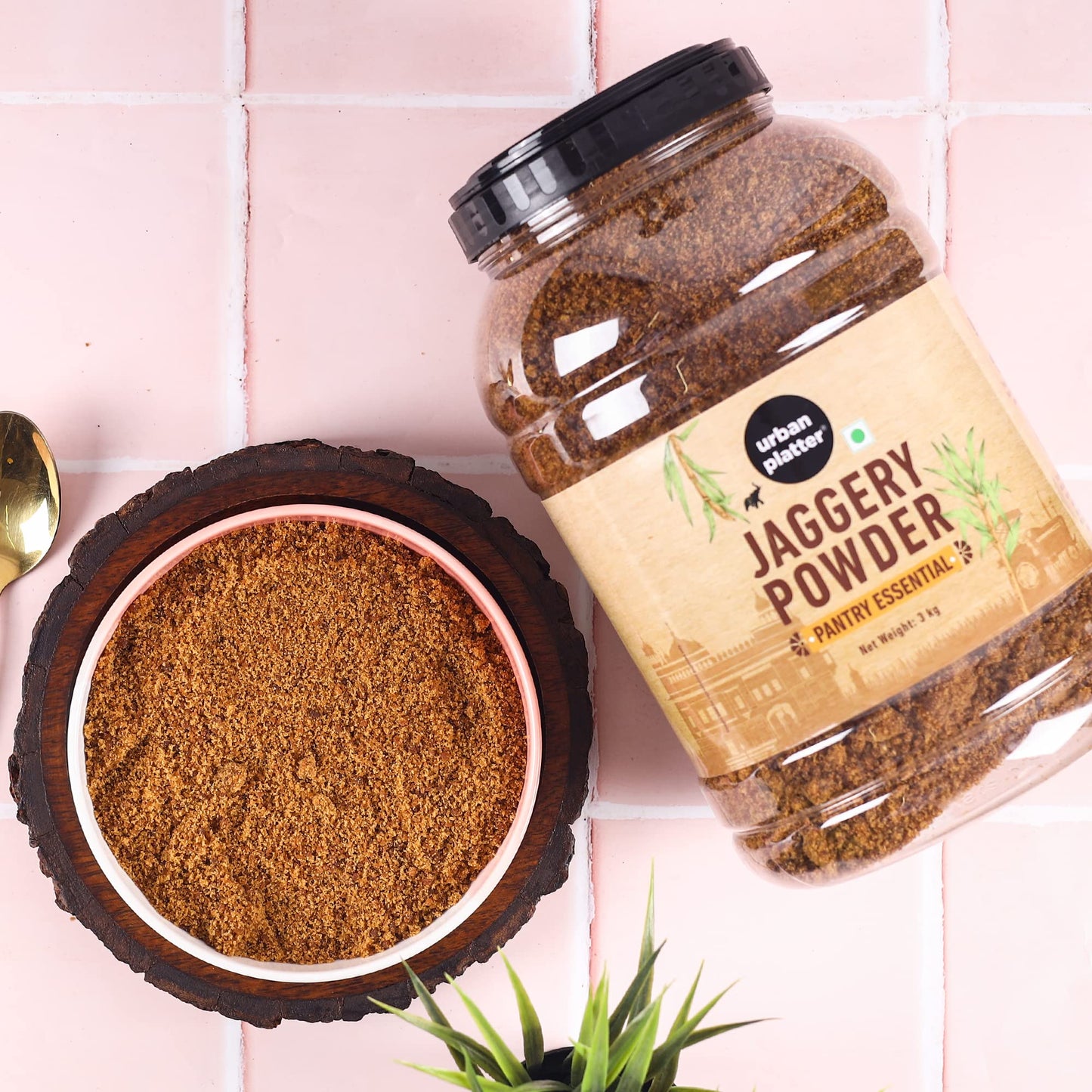 Urban Platter Jaggery Powder, 3Kg