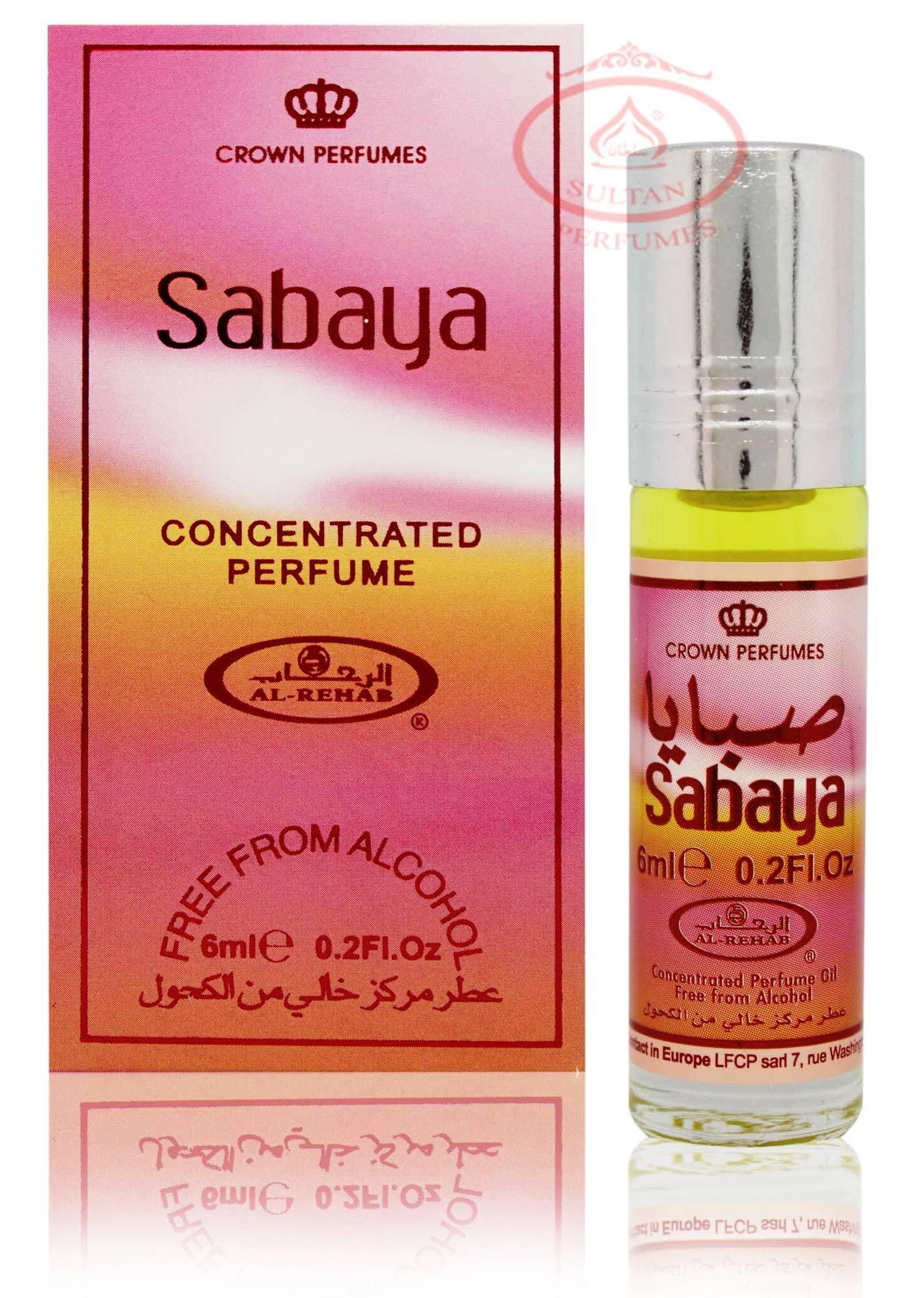 Al Rehab Unisex Adult Sabaya 6Ml Concentrated Sweet Perfume Roll-On (Attar)