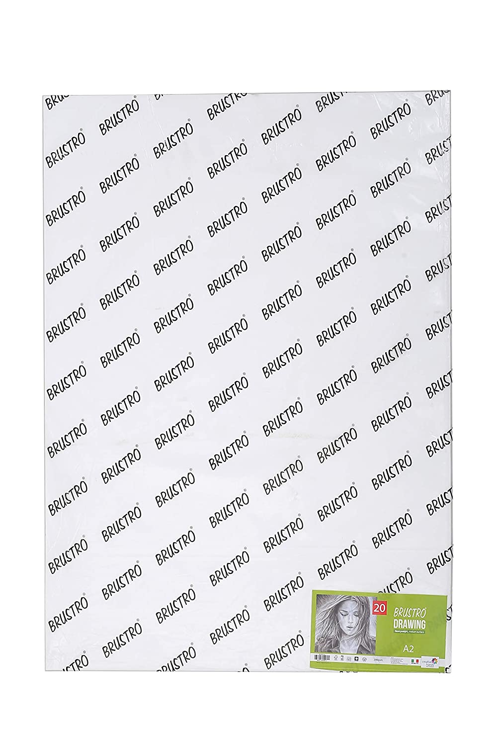 Brustro Artists' Drawing Paper 200 gsm A2 size (20 sheets)