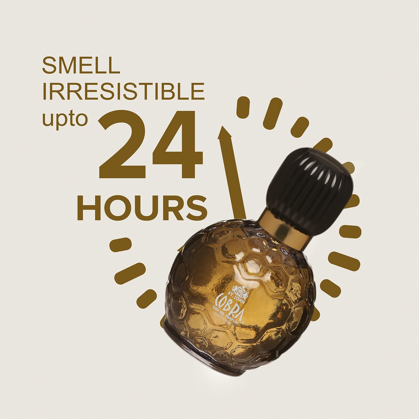 ST. JOHN COBRA Long Lasting Good Fragrance Perfume with Limited Edition EAU DE PARFUM For Men, 60Ml - Pack Of 4