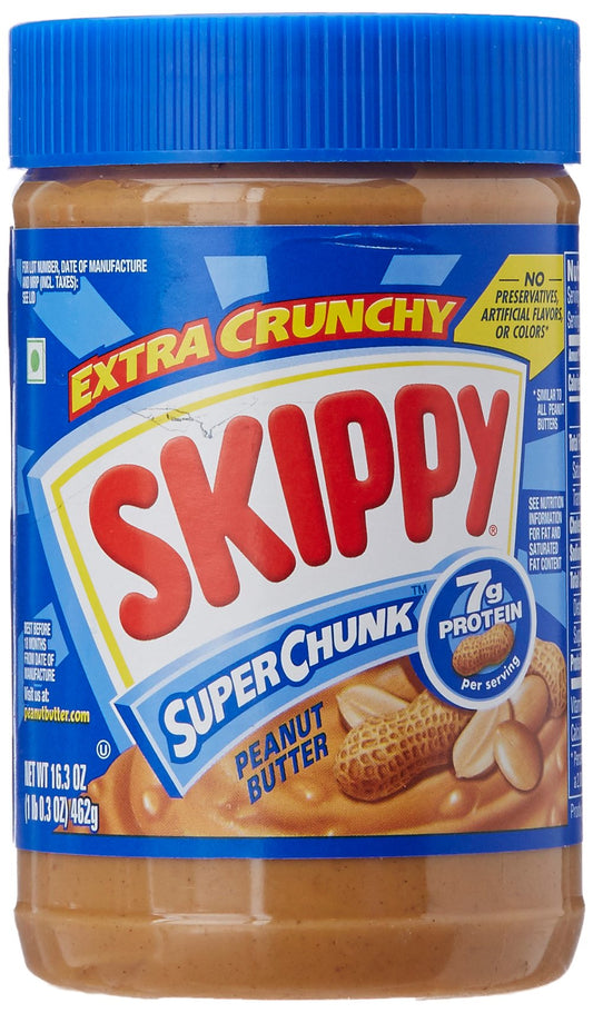 SKIPPY Peanut Butter Extra Crunchy Super Chunk, 462Gram