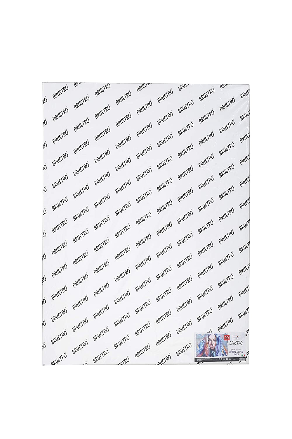 Brustro Artists' Acrylic Paper 400 Gsm 56 x 76 cm (10 Sheets)