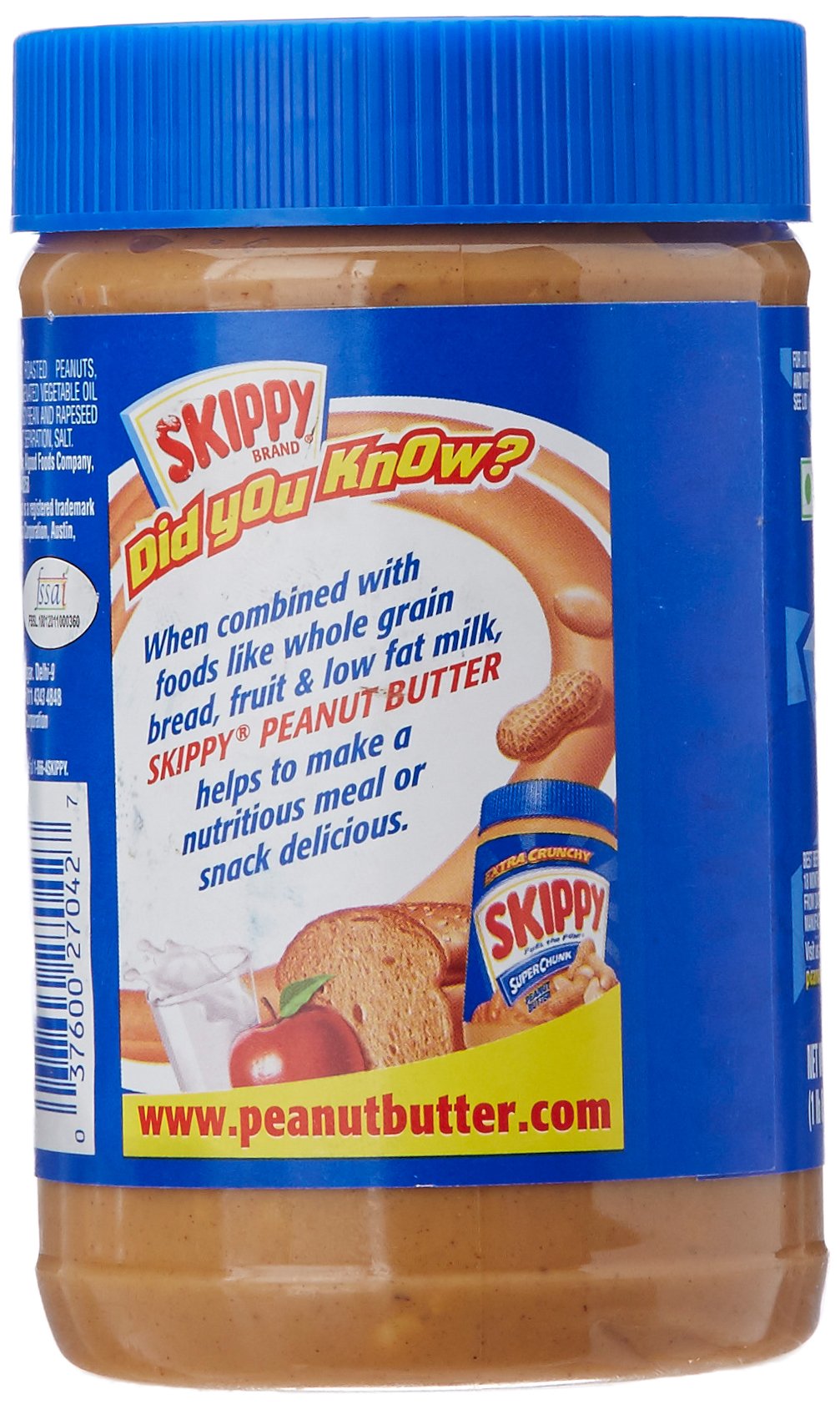 SKIPPY Peanut Butter Extra Crunchy Super Chunk, 462Gram