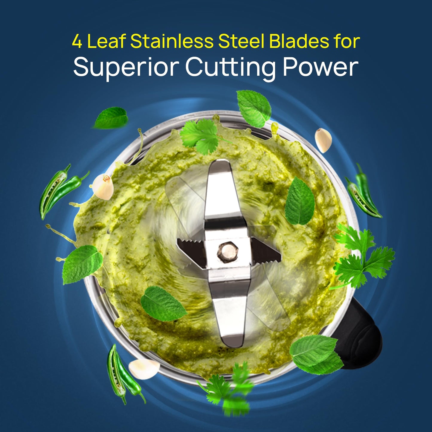 AGARO Elite Mixer Grinder 550W, 100% Copper Motor, 3 Stainless Steel Jar, 3 Speed, Whip Function, Stainless Steel Blades, Wet & Dry Grinding, Black