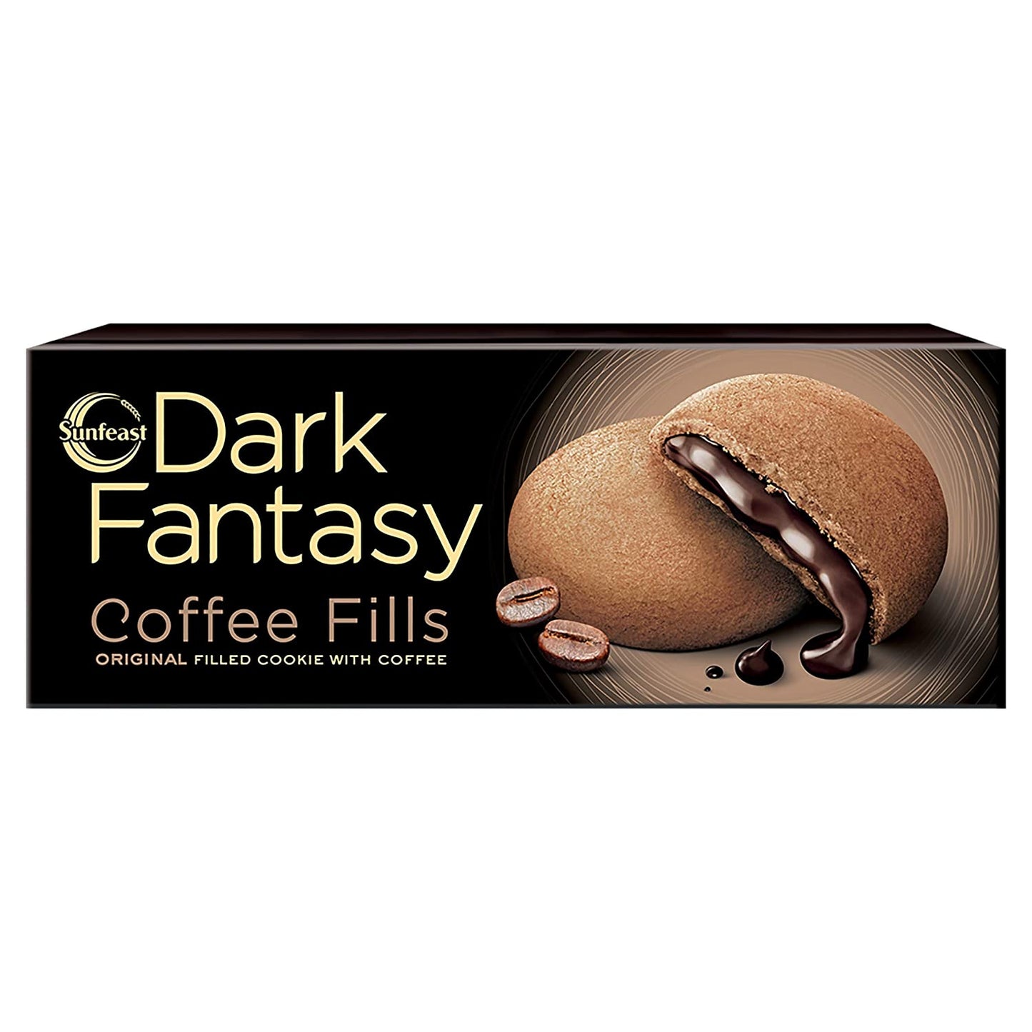 25x  Sunfeast Dark Fantasy Coffee Fills, Pack of 25 (75 g each)