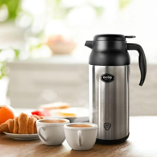 Black|Armour Double Walled Vacuum Insulated Carafe, 2000ml / 2000ml