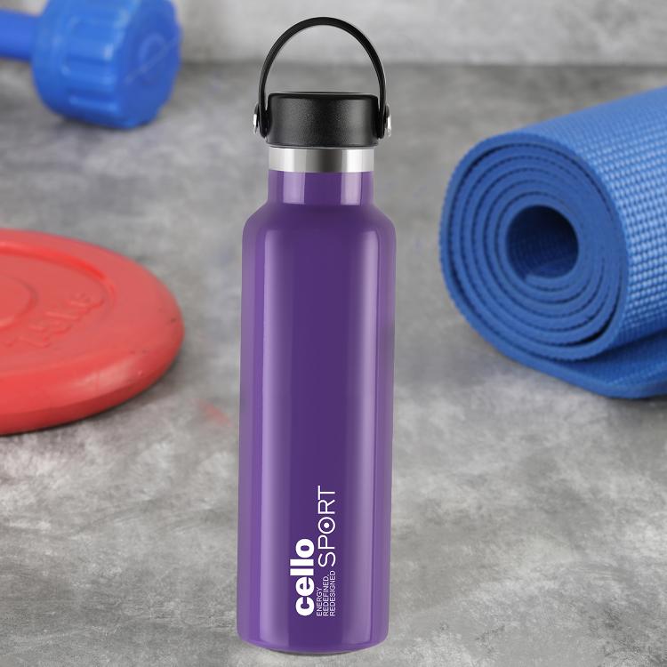 Purple|Aqua Bliss Flask, Vacusteel Water Bottle, 1100ml / 1100ml