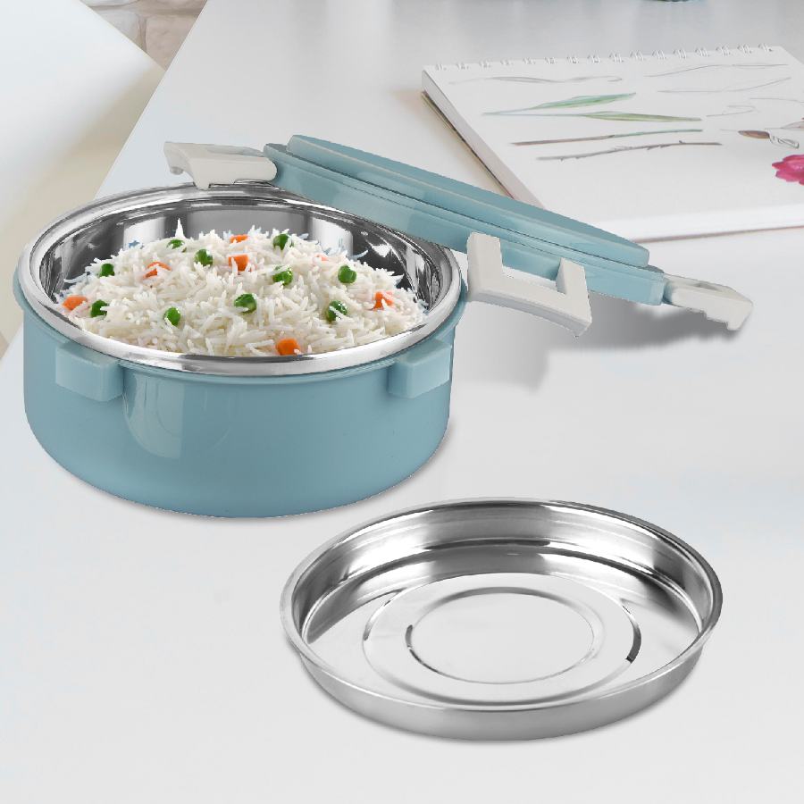 Blue|Take-Eat Insulated Lunch Box, Big / Big