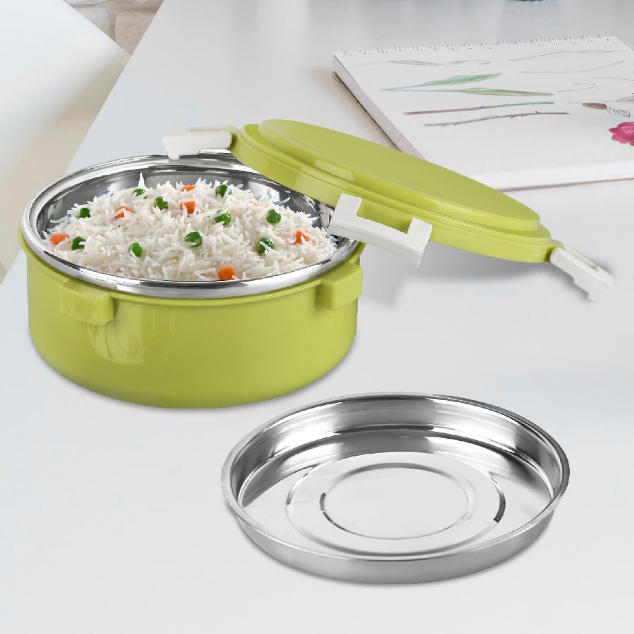 Yellow|Take-Eat Insulated Lunch Box, Big / Big