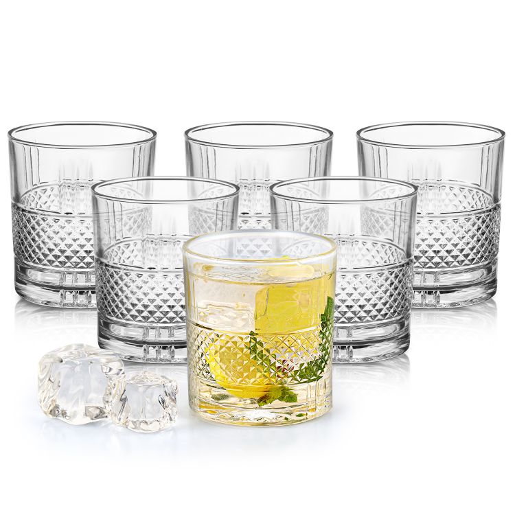 Brillant Glass Tumblers, Set of 6