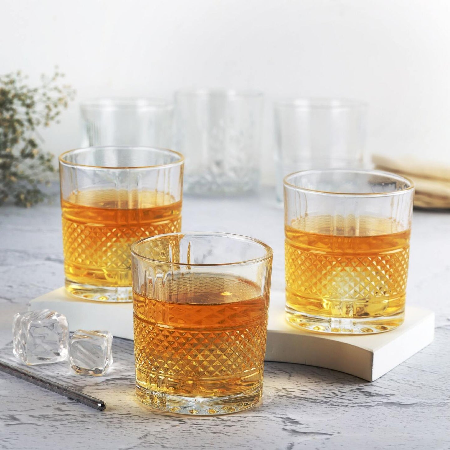 Clear|Brillant Glass Tumblers, Set of 6 / 265ml
