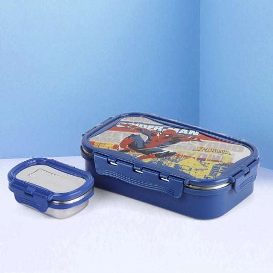 Blue|Thermo Click Toons Insulated Lunch Box, Medium / Medium