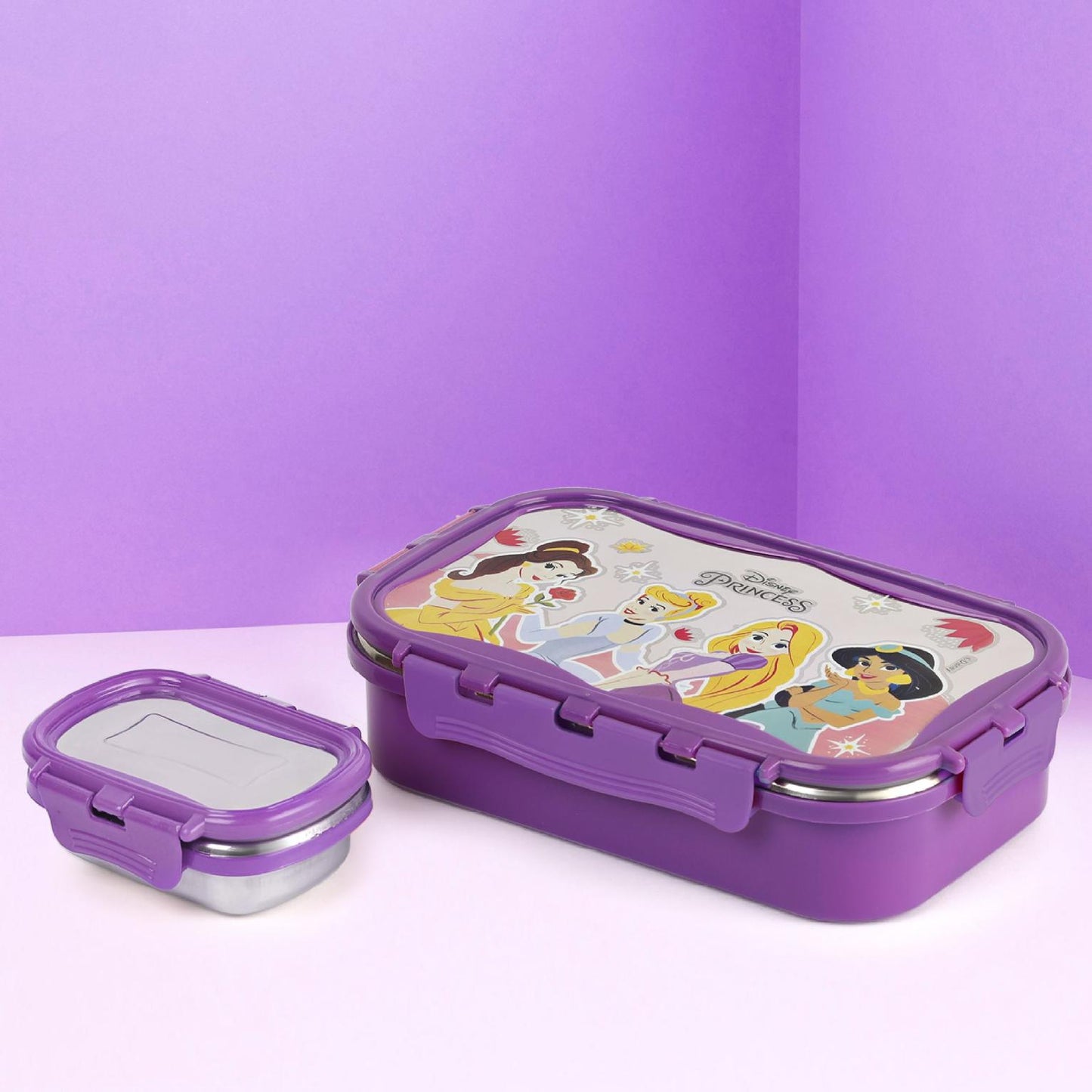 Violet|Thermo Click Toons Insulated Lunch Box, Medium / Medium