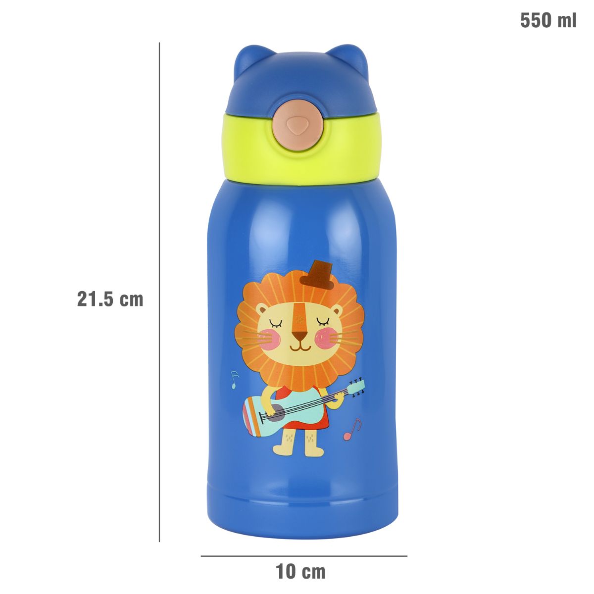 Toddy Hot & Cold Stainless Steel Kids Water Bottle, 550ml