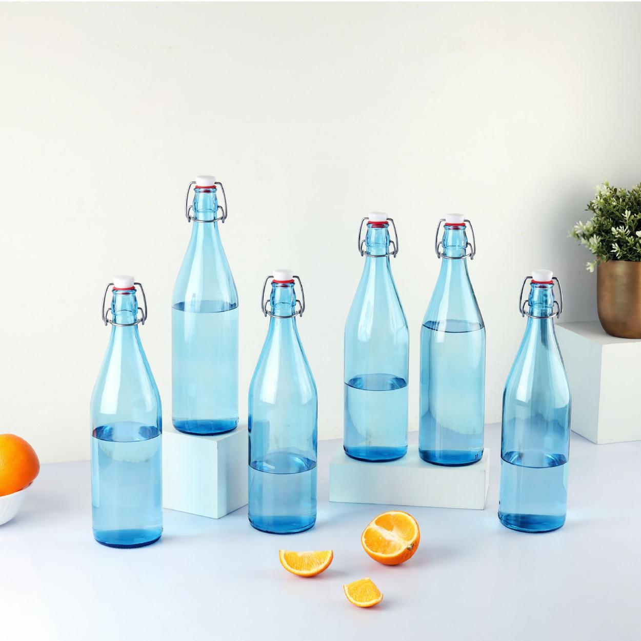 SAPPHIRE|Aquaria Glass Water Bottle, 1000ml / 1000ml