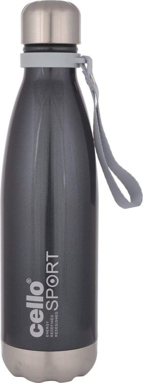 Black|Scout Flask, Vacusteel Water Bottle, 750ml / 750ml