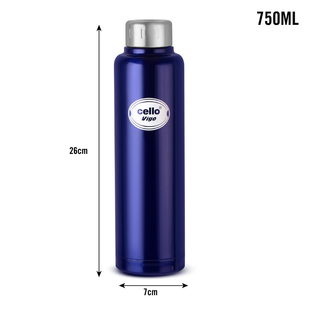 Vigo Flask, Vacusteel Water Bottle, 750ml