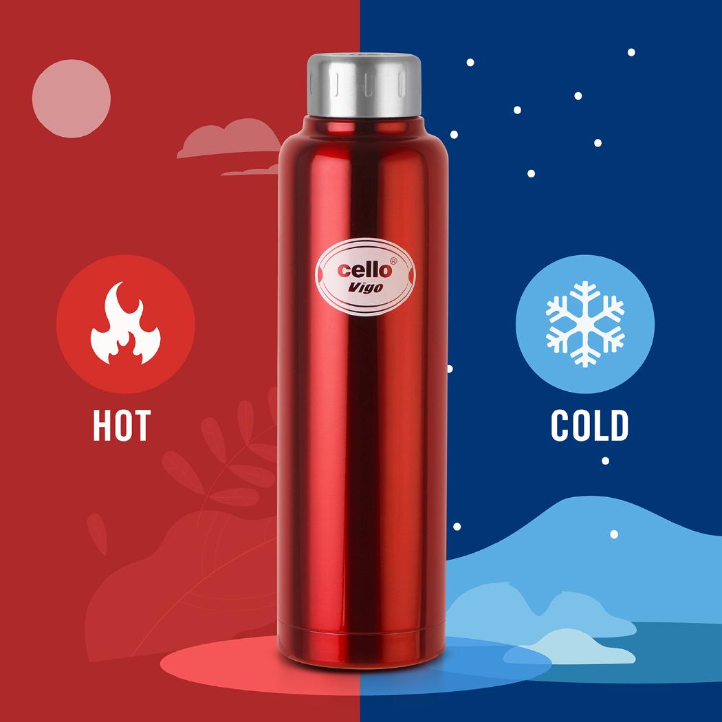 Vigo Flask, Vacusteel Water Bottle, 750ml