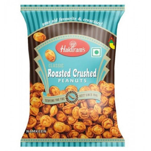 5x Haldiram Classic Roasted Crushed Peanuts, Pack of 5 (200G each)