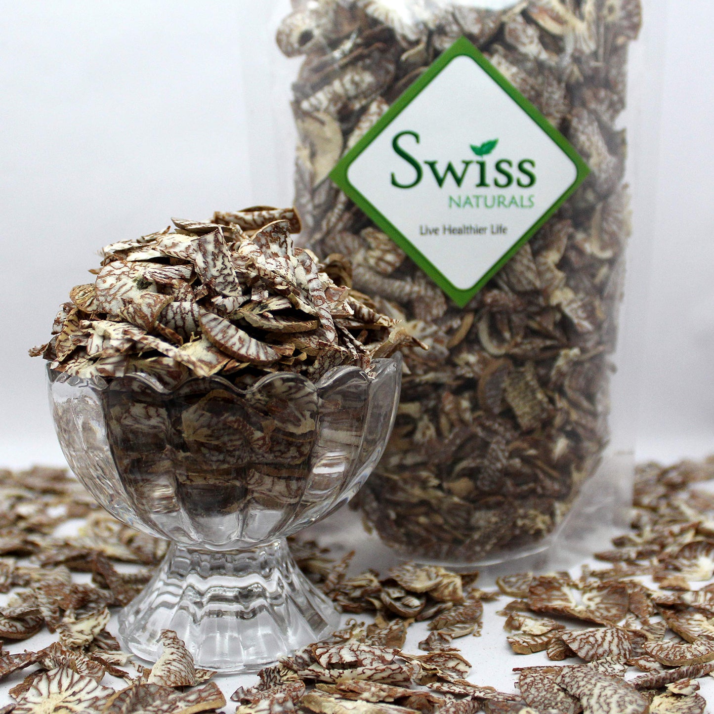 Swiss Naturals Sliced Areca Nut 400g [Cutting Supari/Betel Nut]