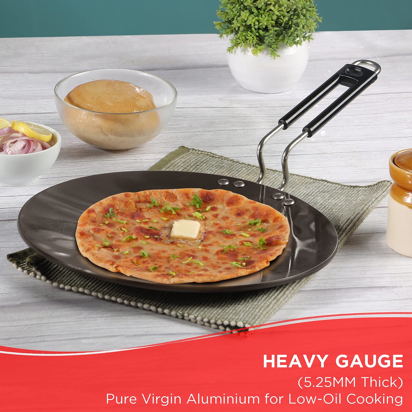 Vinod Cookware Tawa, 25cm