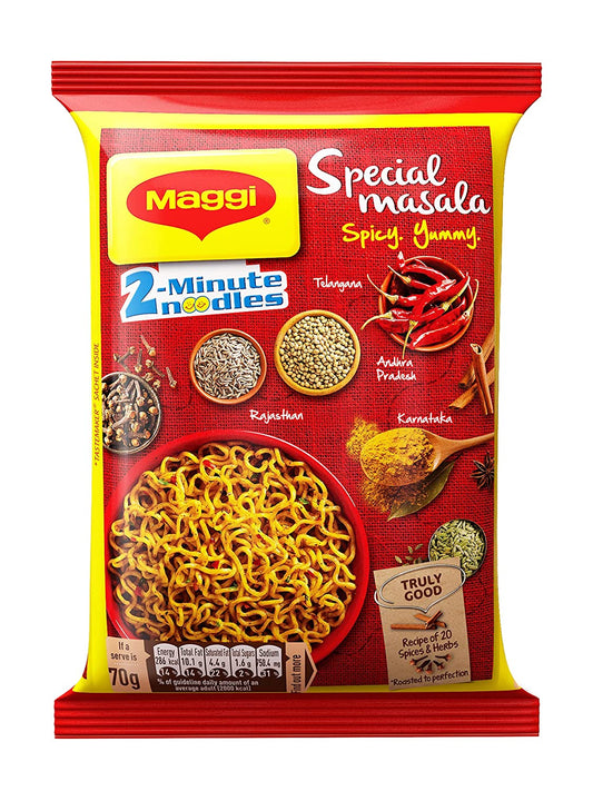 25x Maggi Special Masala Noodles, Pack of 25 (70g each)