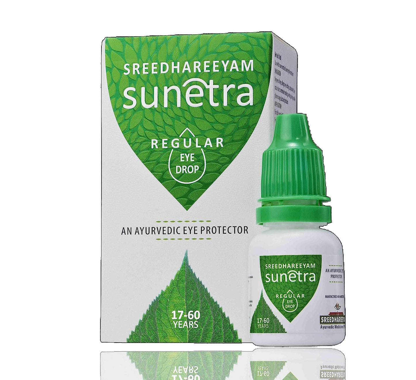 Sreedhareeyam Ayurveda Sunetra Regular Herbal Eyedrops (17-60 years age)