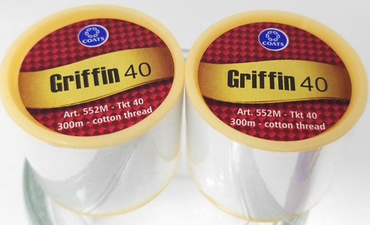 2 Spool Griffin Eyebrow Cotton Threading Threads Antiseptic Facial hair Remover