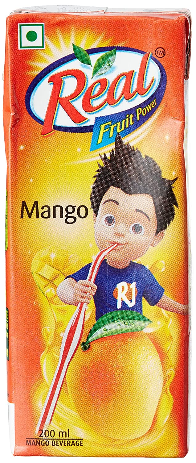 24x Real Fruit Power, Mango, 200ml each - Pack of 24