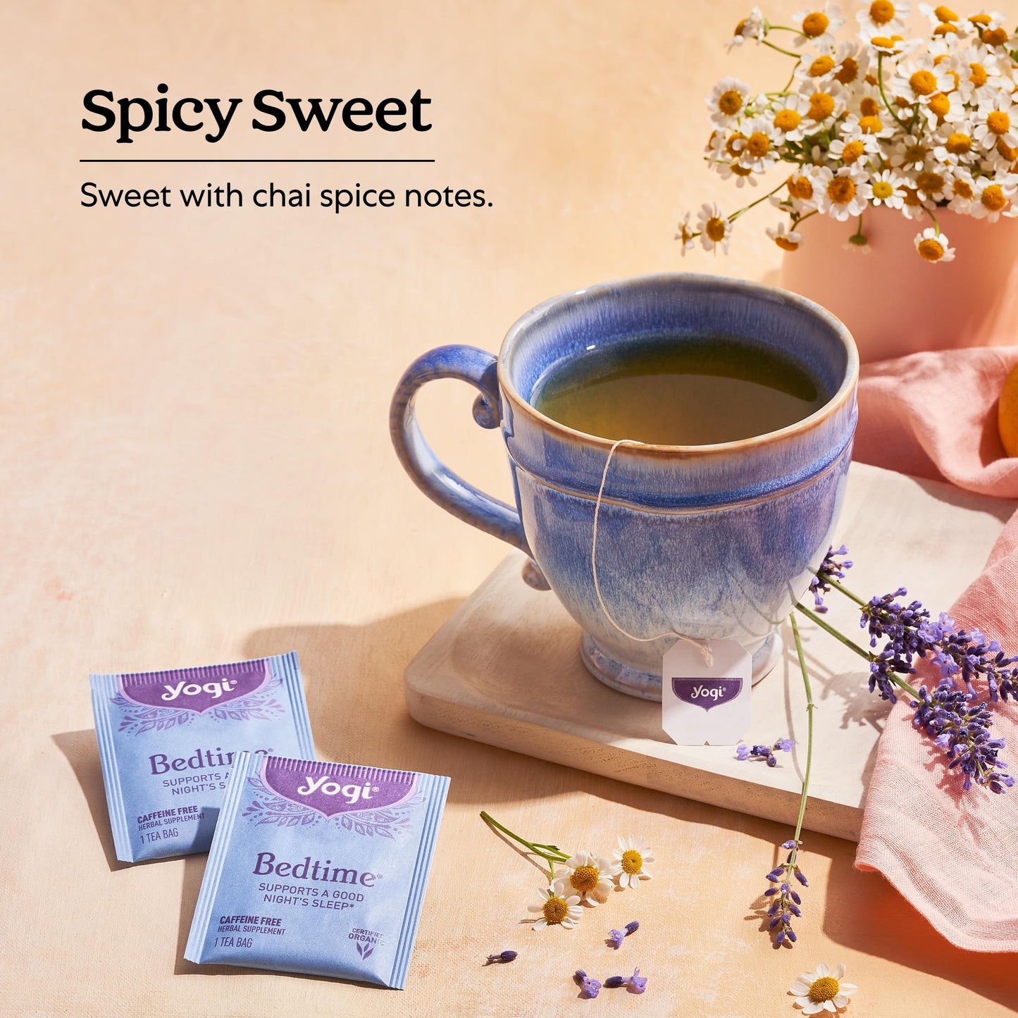 Yogi Bedtime Tea, 16 Tea Bags (Pack of 6)