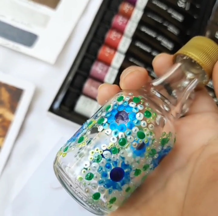 Brustro Artists' Metallic Acrylic Set of 24x12ml tubes