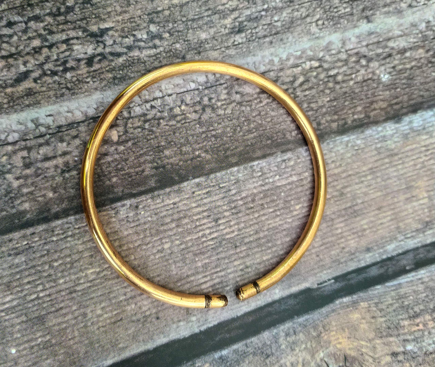 SHINDE EXPORTS Pure Copper Kada/Bracelet for Men and Women. (4 MM Plain kada)