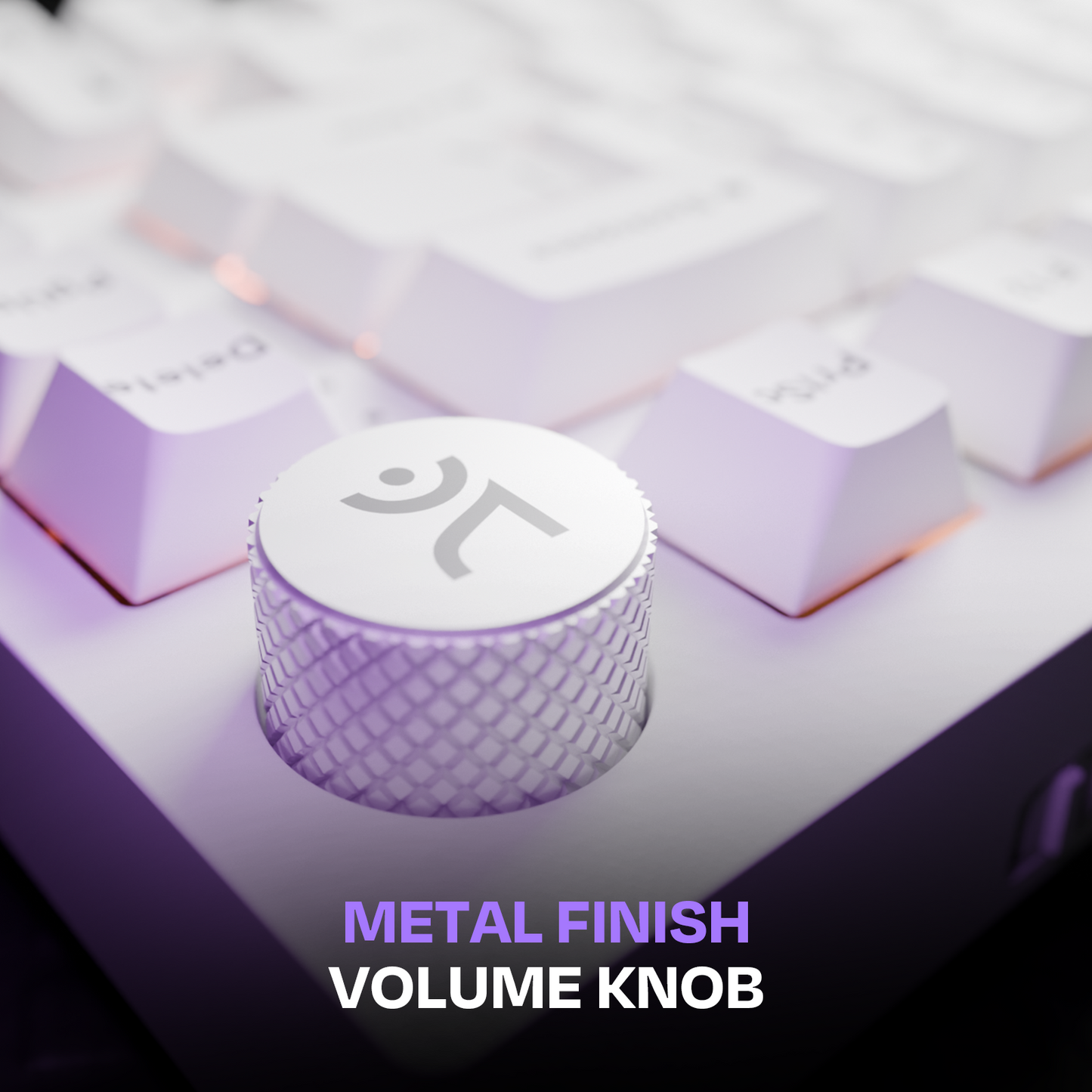 Swarm All White Wireless Gaming Keyboard