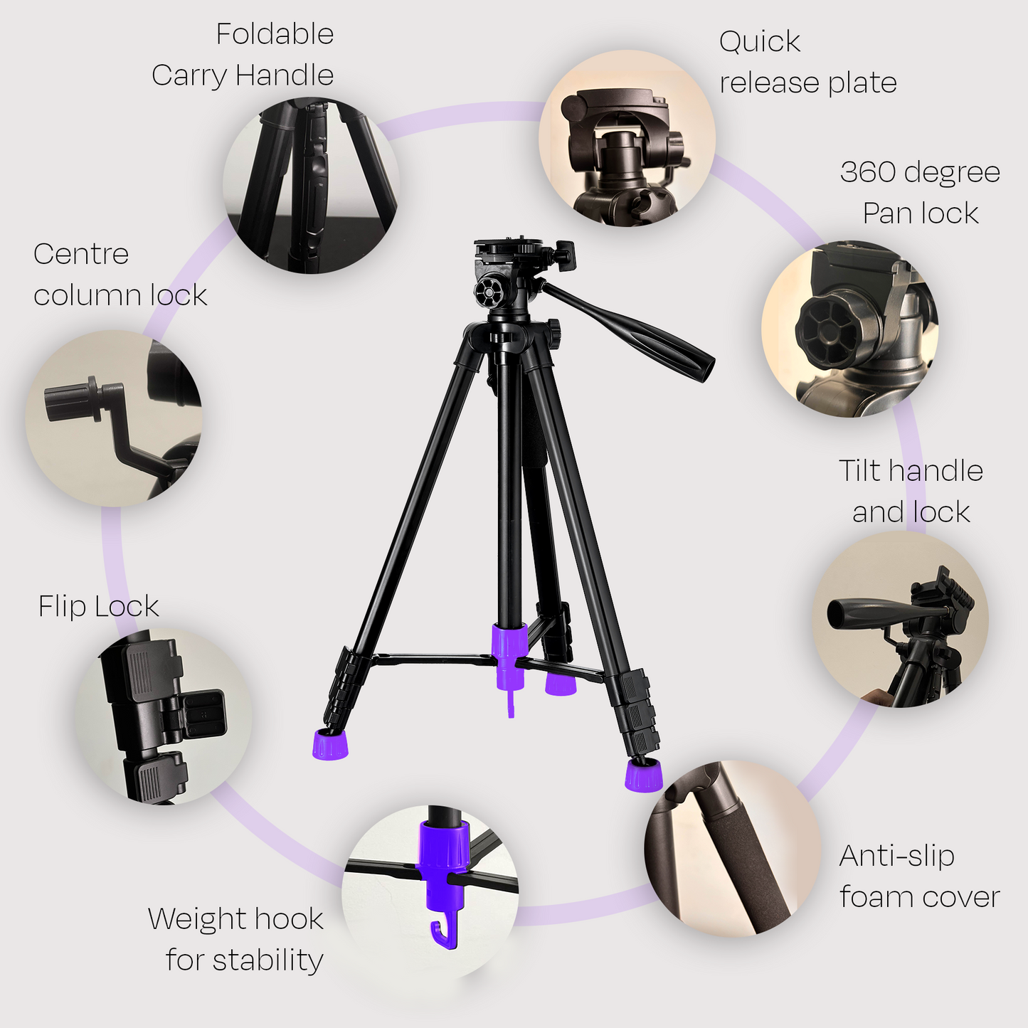 Stayble Pro Video Tripod