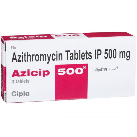 Azicip 500 - 3 Tablets