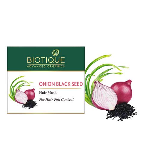Biotique Advanced Organics-Onion Black Seed Hair Mask - 175 gms