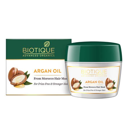 Biotique Advanced Organics Argan Oil From Morocco Hair Mask - 175 gms